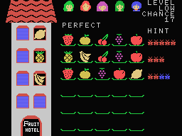 Fruit Search screenshot 7 for MSX